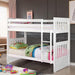 CANBERRA II White Twin/Full Bunk Bed - Royal Furniture & Gifts (MI) - Multi Location