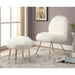Caoimhe White/Gold Accent Chair - Royal Furniture & Gifts (MI) - Multi Location