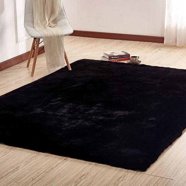 Caparica Black 5' X 7' Area Rug - Royal Furniture & Gifts (MI) - Multi Location