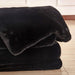 Caparica Black Throw, Black - Royal Furniture & Gifts (MI) - Multi Location