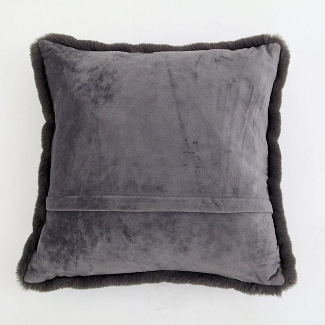 Caparica Charcoal 20" X 20" Pillow, Charcoal - Royal Furniture & Gifts (MI) - Multi Location