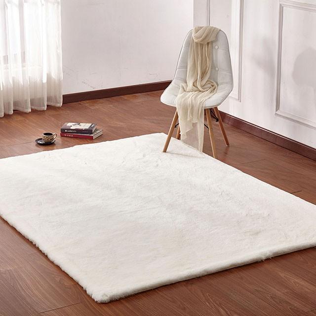 Caparica Off White 5' X 7' Area Rug - Royal Furniture & Gifts (MI) - Multi Location