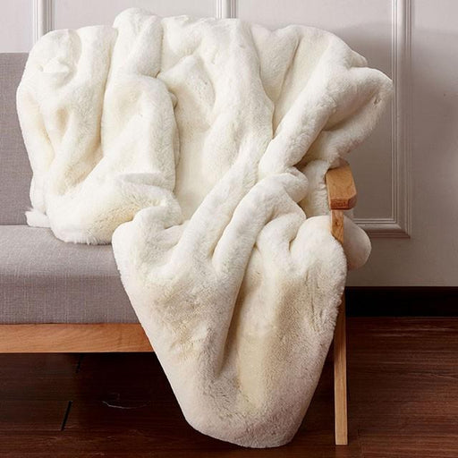 Caparica Off White Throw, Off White - Royal Furniture & Gifts (MI) - Multi Location