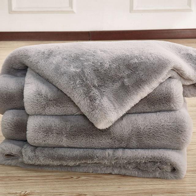 Caparica Silver 5' X 7' Area Rug - Royal Furniture & Gifts (MI) - Multi Location