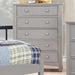 Caren Gray Chest - Royal Furniture & Gifts (MI) - Multi Location