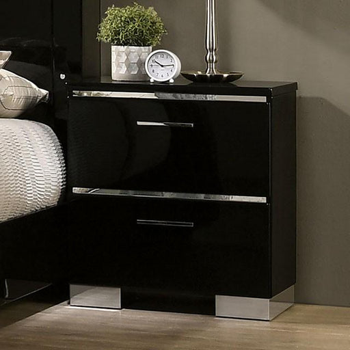 CARLIE Night Stand w/ USB Plug - Royal Furniture & Gifts (MI) - Multi Location