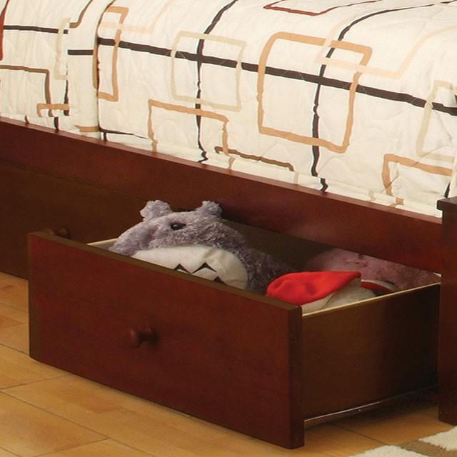 Carus Cherry Twin Bed - Royal Furniture & Gifts (MI) - Multi Location