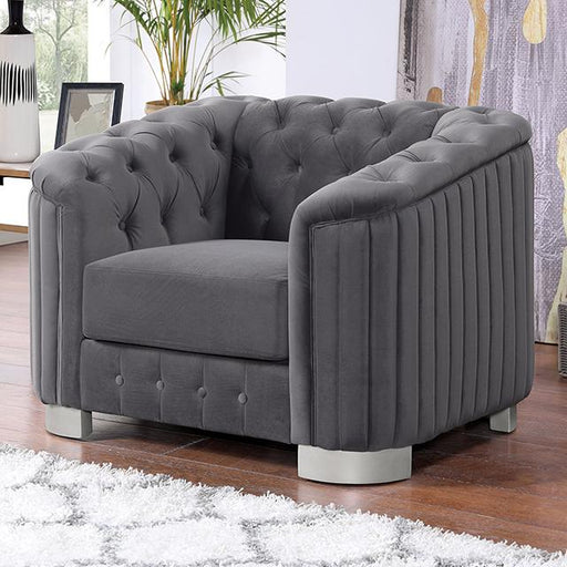 CASTELLON Chair, Dark Gray - Royal Furniture & Gifts (MI) - Multi Location