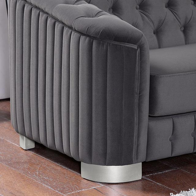 CASTELLON Chair, Dark Gray - Royal Furniture & Gifts (MI) - Multi Location