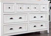 CASTILE Dresser, White - Royal Furniture & Gifts (MI) - Multi Location