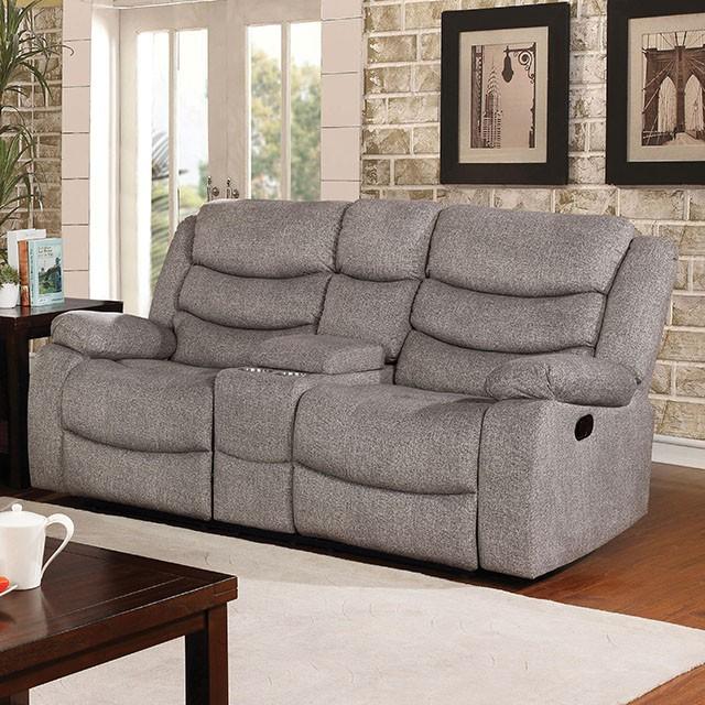 Castleford Light Gray Console Love Seat - Royal Furniture & Gifts (MI) - Multi Location