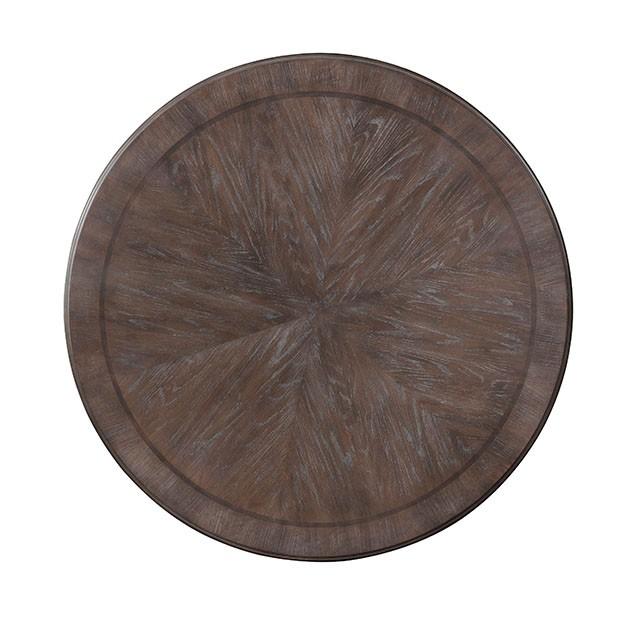Arcadia Rustic Natural Tone Round Dining Table - Royal Furniture & Gifts (MI) - Multi Location