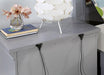 CASTLILE Night Stand w/ USB, Gray - Royal Furniture & Gifts (MI) - Multi Location