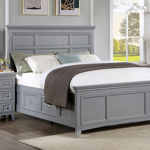 CASTLILE Queen Bed, Gray - Royal Furniture & Gifts (MI) - Multi Location