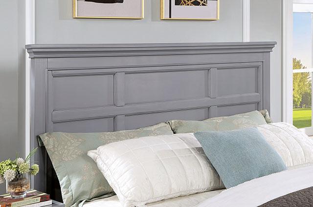 CASTLILE Queen Bed, Gray - Royal Furniture & Gifts (MI) - Multi Location