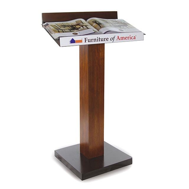 Catalia Dark Oak/Espresso Book Stand - Royal Furniture & Gifts (MI) - Multi Location