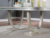 CATHALINA Oval Dining Table, Silver - Royal Furniture & Gifts (MI) - Multi Location