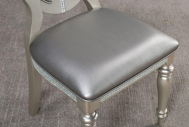 CATHALINA Side Chair (2/CTN), Silver - Royal Furniture & Gifts (MI) - Multi Location