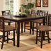 Central Park Square Counter Ht. Table - Royal Furniture & Gifts (MI) - Multi Location