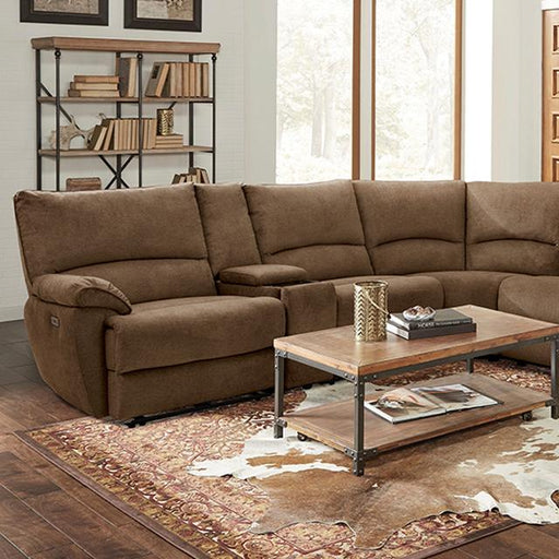 CERELIA Power Sectional, Brown - Royal Furniture & Gifts (MI) - Multi Location