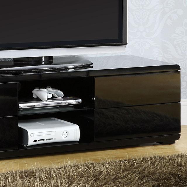 Cerro Black 59" TV Console, Black - Royal Furniture & Gifts (MI) - Multi Location