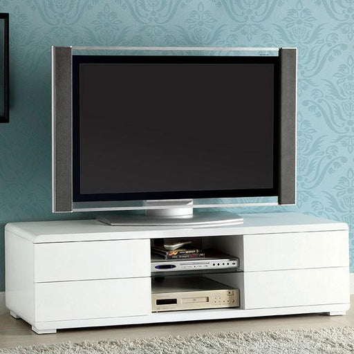 Cerro White 59" TV Console, White - Royal Furniture & Gifts (MI) - Multi Location