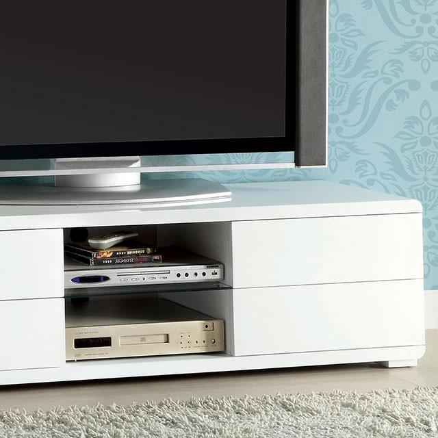 Cerro White 59" TV Console, White - Royal Furniture & Gifts (MI) - Multi Location