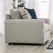 CHANCERY Chair & Half, Gray/Navy - Royal Furniture & Gifts (MI) - Multi Location