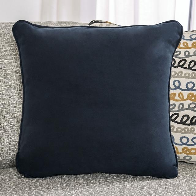 CHANCERY Chair & Half, Gray/Navy - Royal Furniture & Gifts (MI) - Multi Location