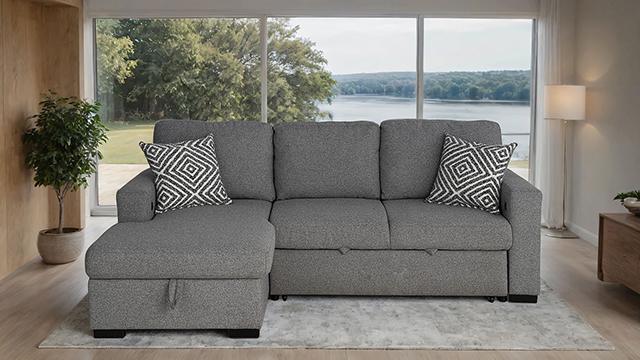 Chatham Sectional Gray - Royal Furniture & Gifts (MI) - Multi Location