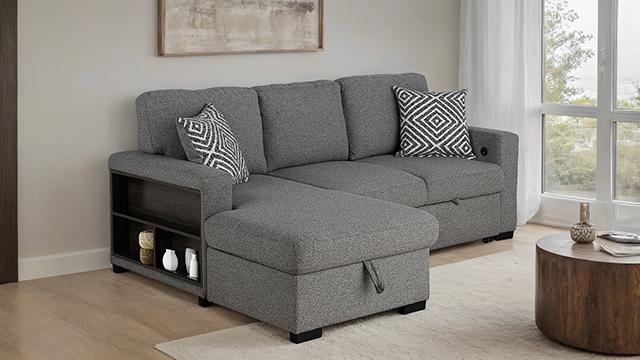 Chatham Sectional Gray - Royal Furniture & Gifts (MI) - Multi Location