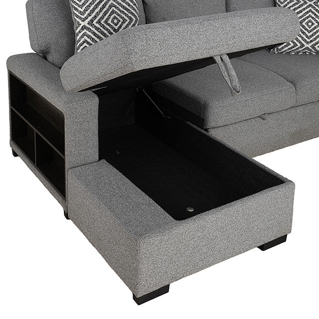 Chatham Sectional Gray - Royal Furniture & Gifts (MI) - Multi Location
