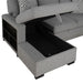 Chatham Sectional Gray - Royal Furniture & Gifts (MI) - Multi Location