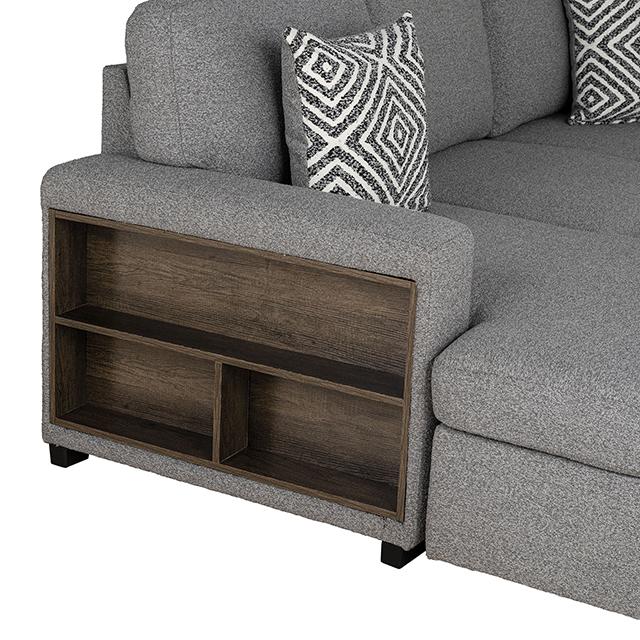 Chatham Sectional Gray - Royal Furniture & Gifts (MI) - Multi Location