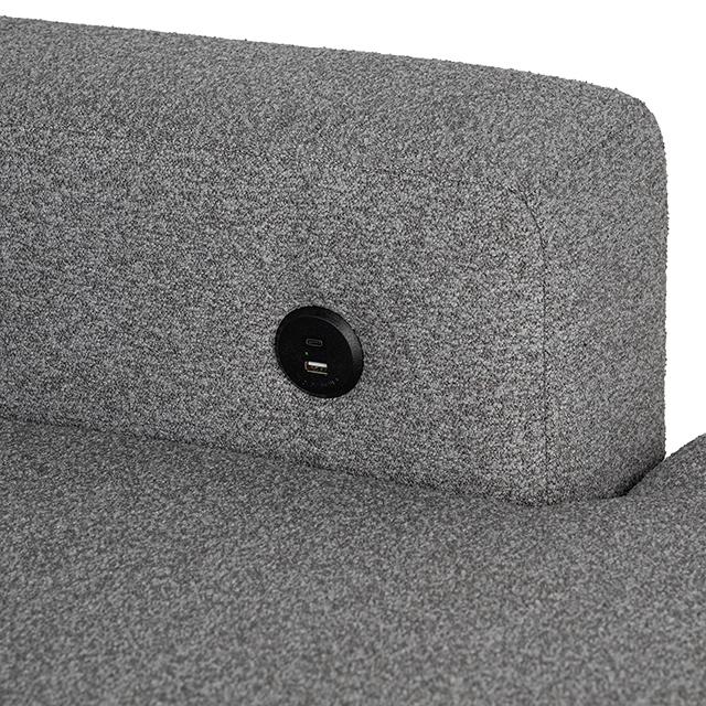 Chatham Sectional Gray - Royal Furniture & Gifts (MI) - Multi Location