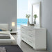 Christie Glossy White Dresser - Royal Furniture & Gifts (MI) - Multi Location
