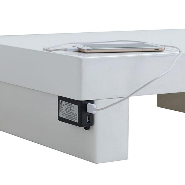 Christie Glossy White Dresser - Royal Furniture & Gifts (MI) - Multi Location