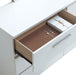Christie Glossy White Night Stand - Royal Furniture & Gifts (MI) - Multi Location