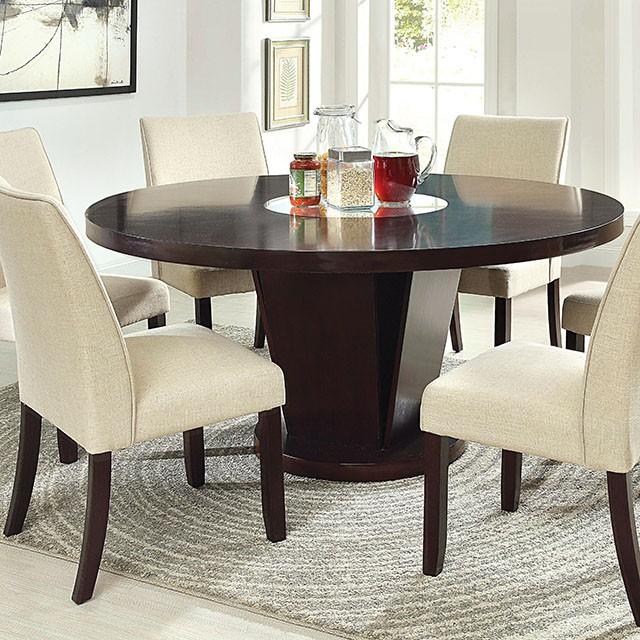 Cimma Espresso Round Dining Table - Royal Furniture & Gifts (MI) - Multi Location