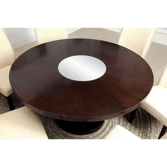 Cimma Espresso Round Dining Table - Royal Furniture & Gifts (MI) - Multi Location