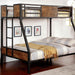 CLAPTON Black Twin/Full Bunk Bed - Royal Furniture & Gifts (MI) - Multi Location