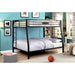 CLAREN Black Full/Queen Bunk Bed - Royal Furniture & Gifts (MI) - Multi Location