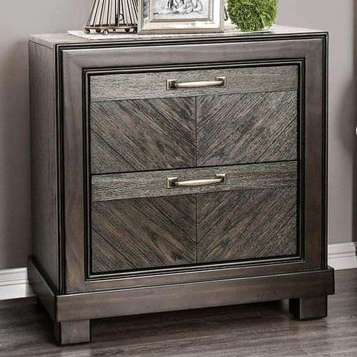 Argyros Espresso Night Stand - Royal Furniture & Gifts (MI) - Multi Location