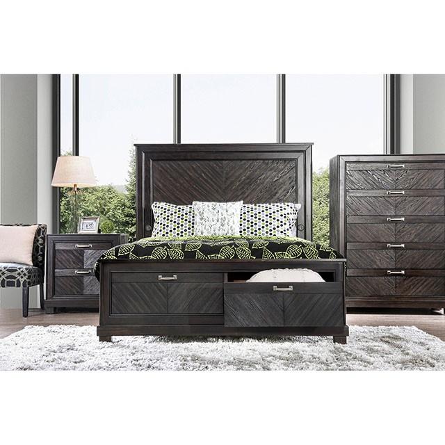 Argyros Espresso Night Stand - Royal Furniture & Gifts (MI) - Multi Location