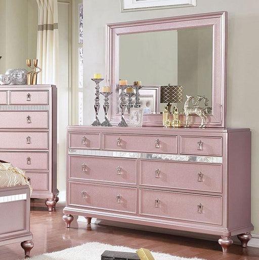 Ariston Rose Gold Dresser - Royal Furniture & Gifts (MI) - Multi Location