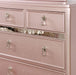 Ariston Rose Gold Dresser - Royal Furniture & Gifts (MI) - Multi Location