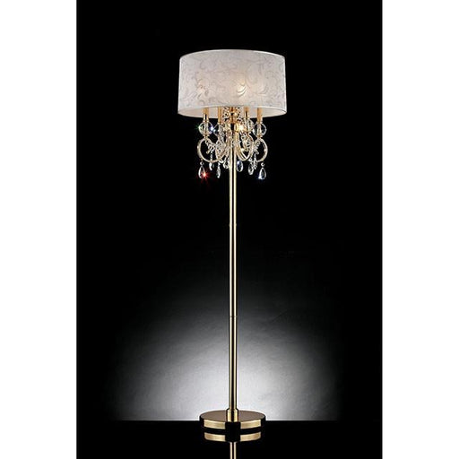 Deborah Gold 63"H Gold Floor Lamp - Royal Furniture & Gifts (MI) - Multi Location
