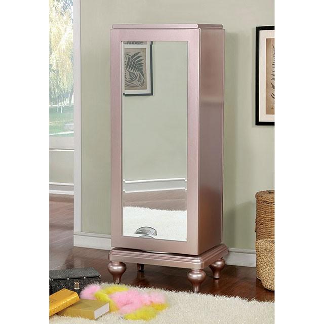 Ariston Rose Gold Swivel Chest - Royal Furniture & Gifts (MI) - Multi Location