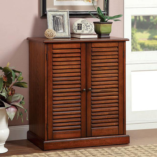 Della Oak Shoe Cabinet - Royal Furniture & Gifts (MI) - Multi Location