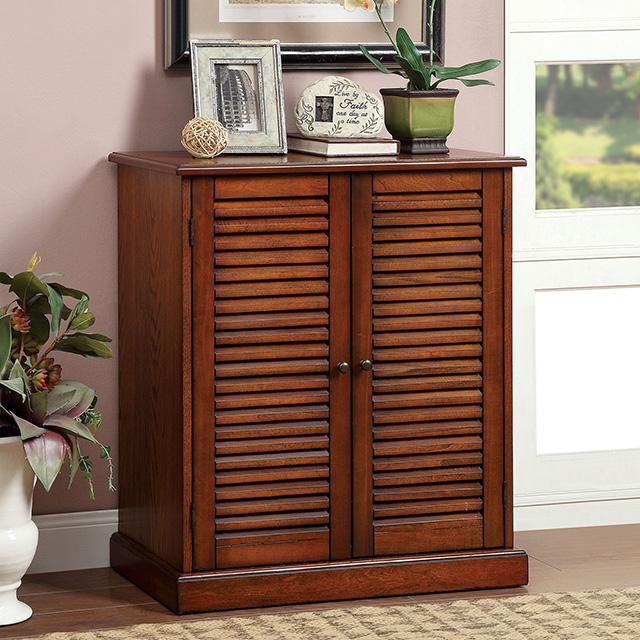 Della Oak Shoe Cabinet - Royal Furniture & Gifts (MI) - Multi Location